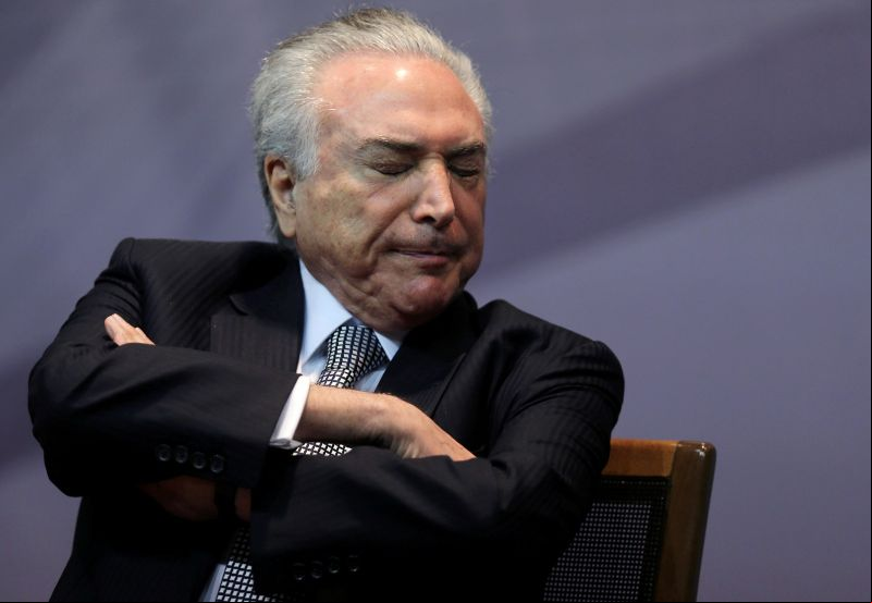 Fachin rejeita pedido de Temer para devolver nova denúncia à PGR