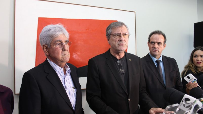 'Não vou aceitar invasões em Uberlândia', diz prefeito durante visita de ministro da Justiça