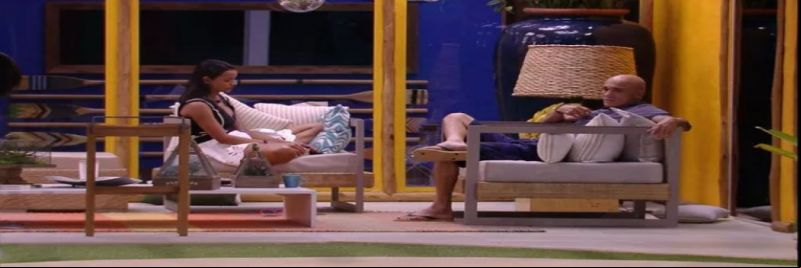 Ayrton conversa com Gleici sobre decisão do Anjo
