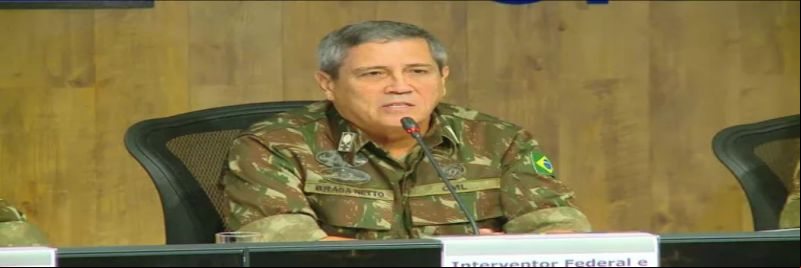General Braga Netto deu entrevista coletiva sobre detalhes do processo de intervenção na segurança do RJ 