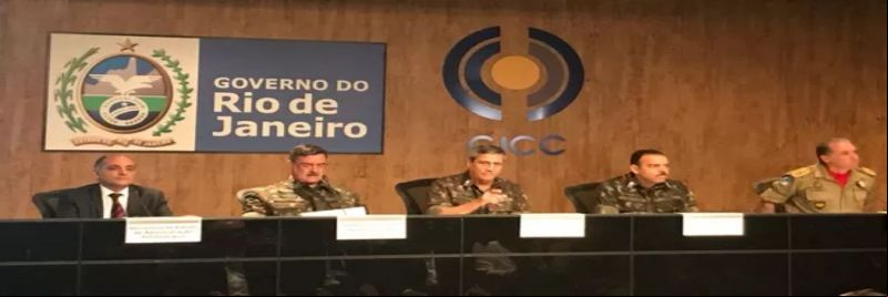 Gabinete de intervenção na segurança do Rio de Janeiro participou de entrevista coletiva