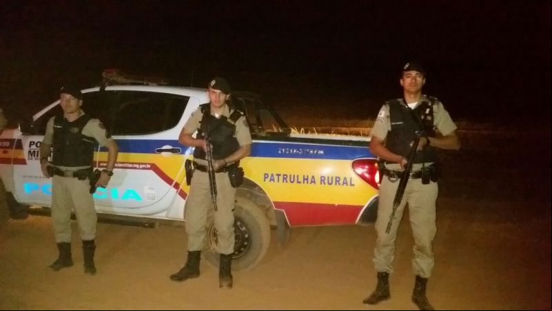  Polícia Militar realiza operação preventiva na zona rural do município de Perdizes
