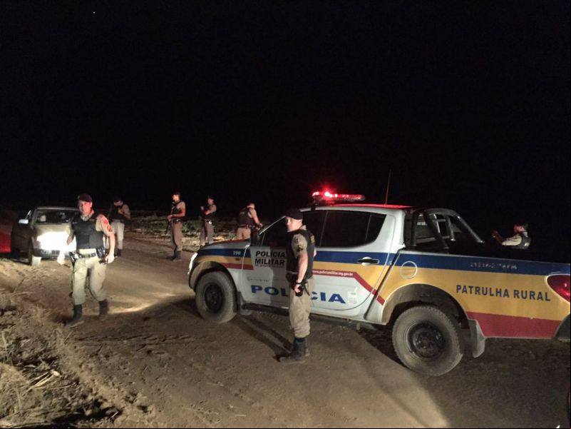  Polícia Militar realiza operação preventiva na zona rural do município de Perdizes