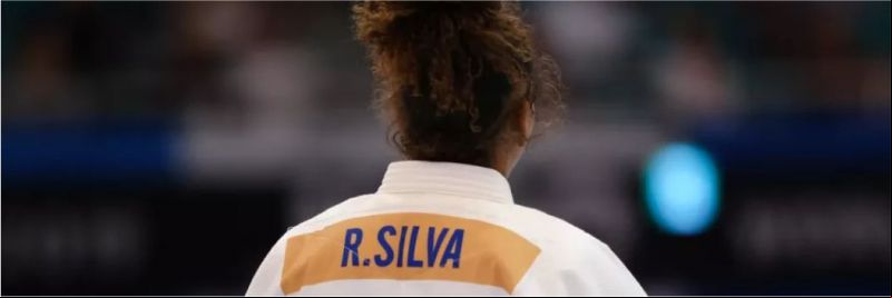 Rafaela Silva em ação no Mundial de Judô de Tóquio — Foto: Roberto Castro / rededoesporte.gov.br