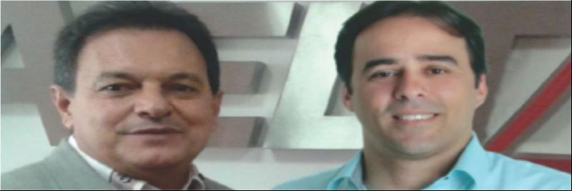 Deputado Aelton Freitas, prefeito Vinicius Barretos.
