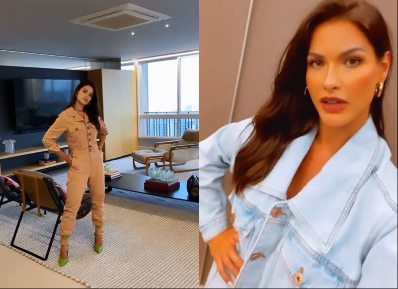 Andressa Suita estrela ensaio em sua mansão (Foto: Reprodução/Instagram)